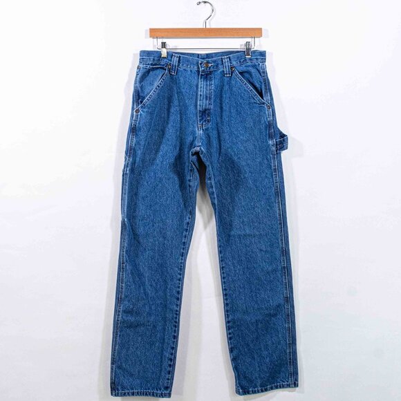 Wrangler Carpenter Workwear Jeans Skate 32 x 34 Streetwear Grunge - Picture 2 of 7
